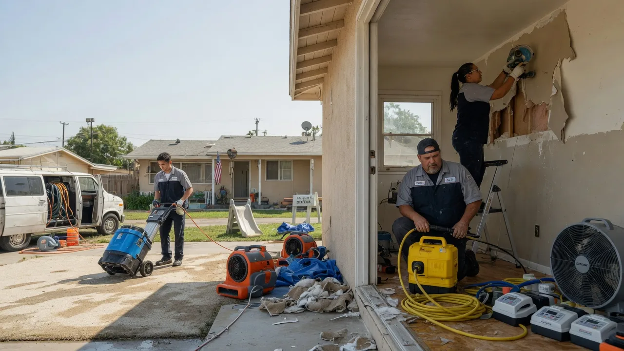 Water Damage Restoration in Moore, TX near me